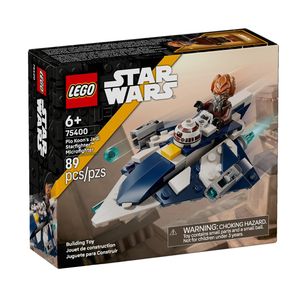 لگو 89 تکه سری استاروارز مدل plo koon s jedi starfighter microfightere کد 75400